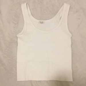 Ribbed John Galt\Brandy Melville tank top.